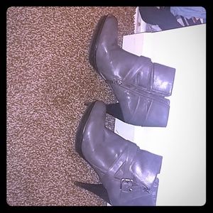 High heel womens boots